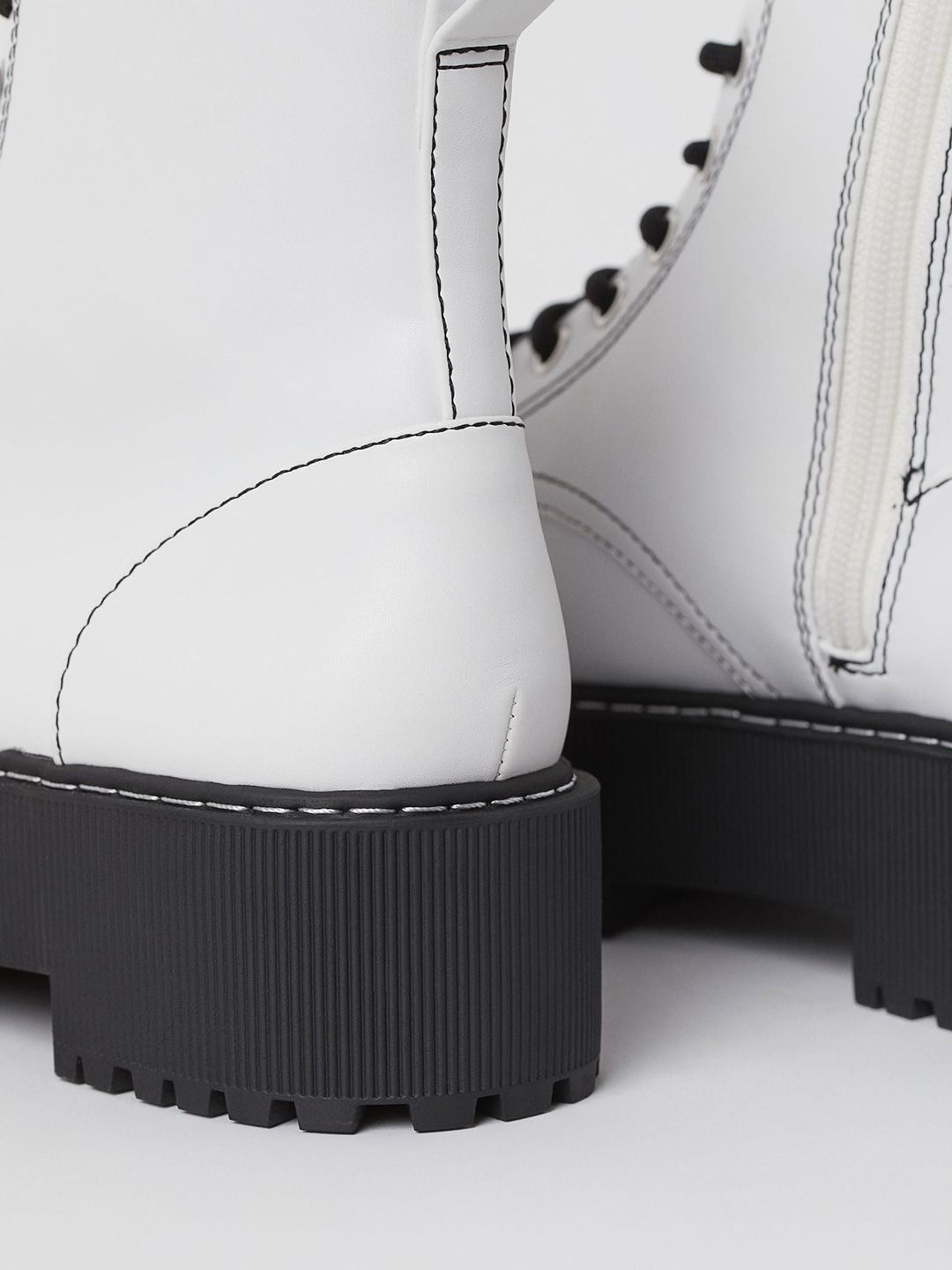 patent boots white boots h and m