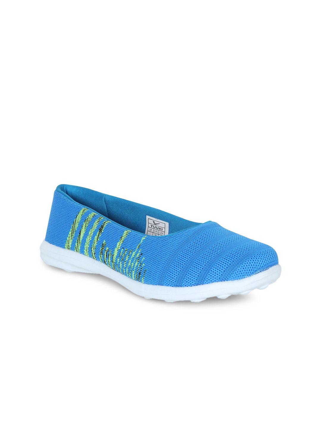 Yuuki Women Blue Mesh Walking Shoes Price in India