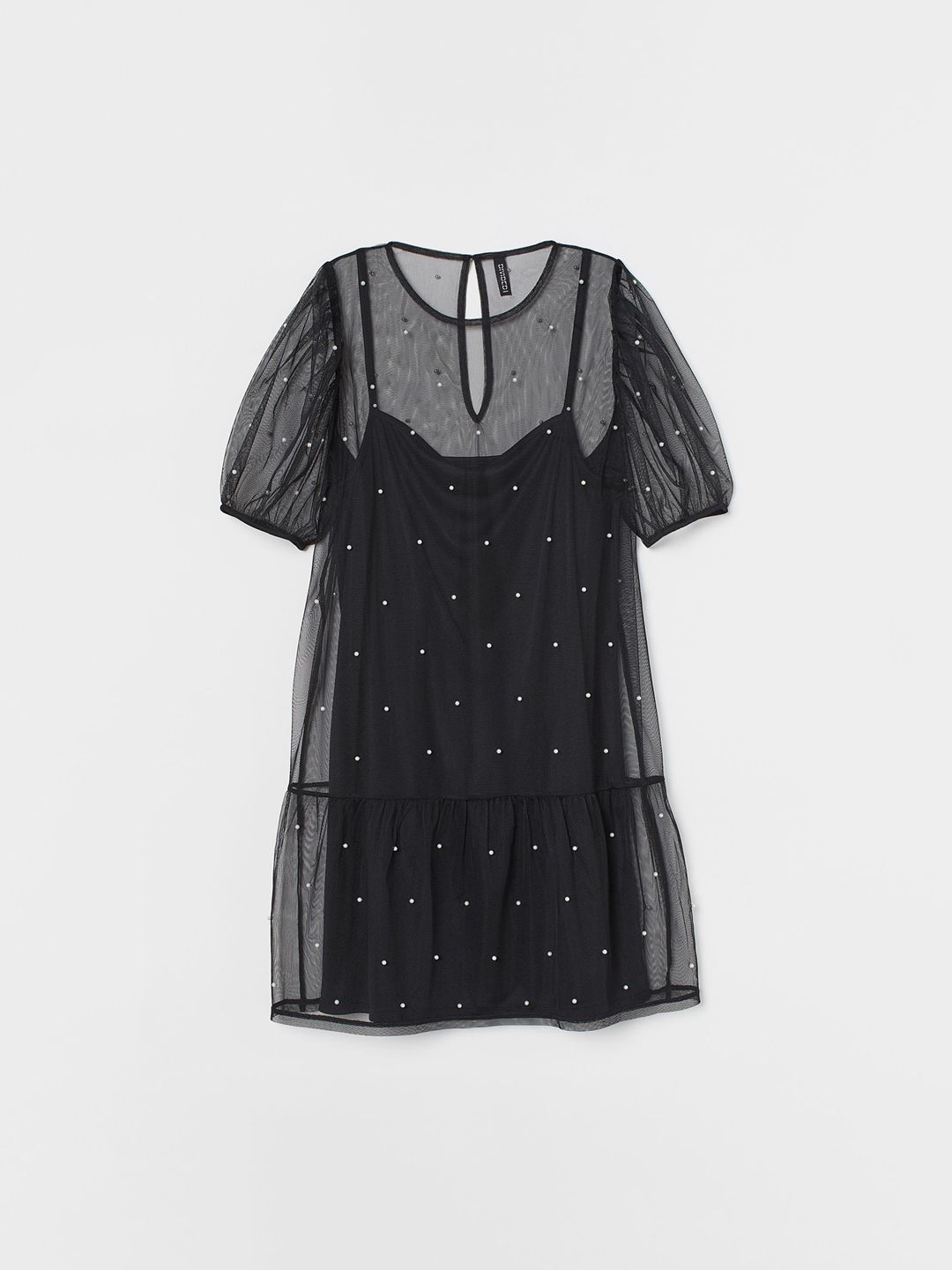 knee length dresses for ladies Tula Beaded Mesh Maxi Dress