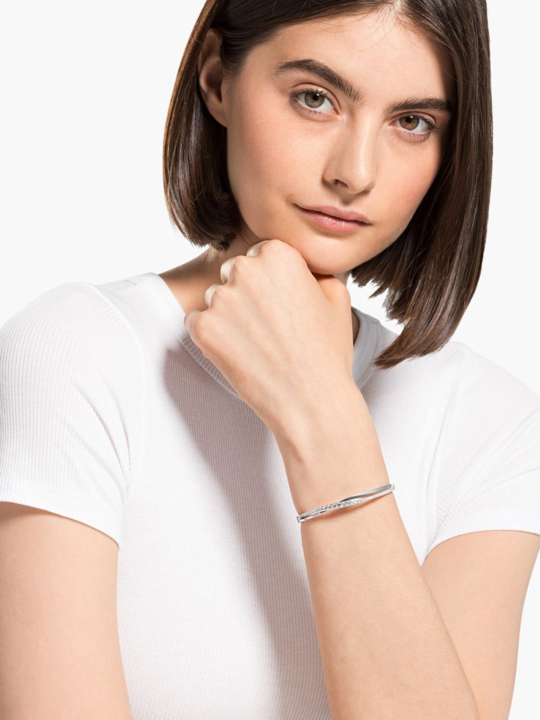 SWAROVSKI White Bracelet Price in India