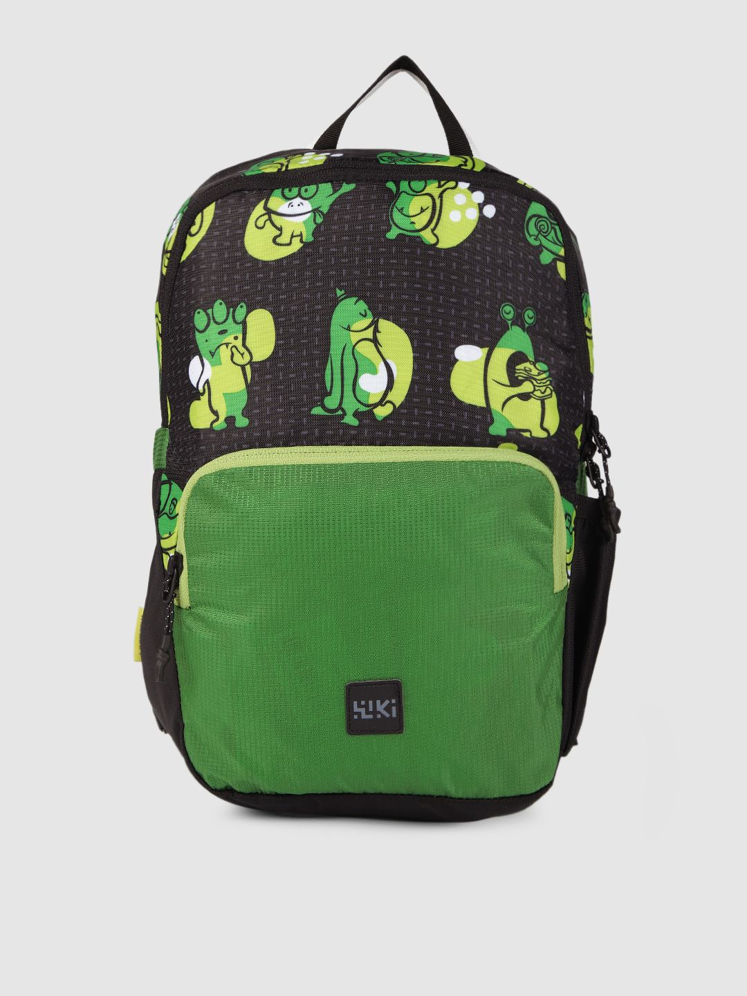 Wildcraft Unisex Green & Black CHAMP 1 Monster Graphic Backpack Price in India
