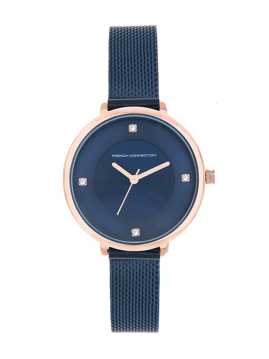 French Connection Women Navy Blue Analogue Watch FCN0007A Price in India