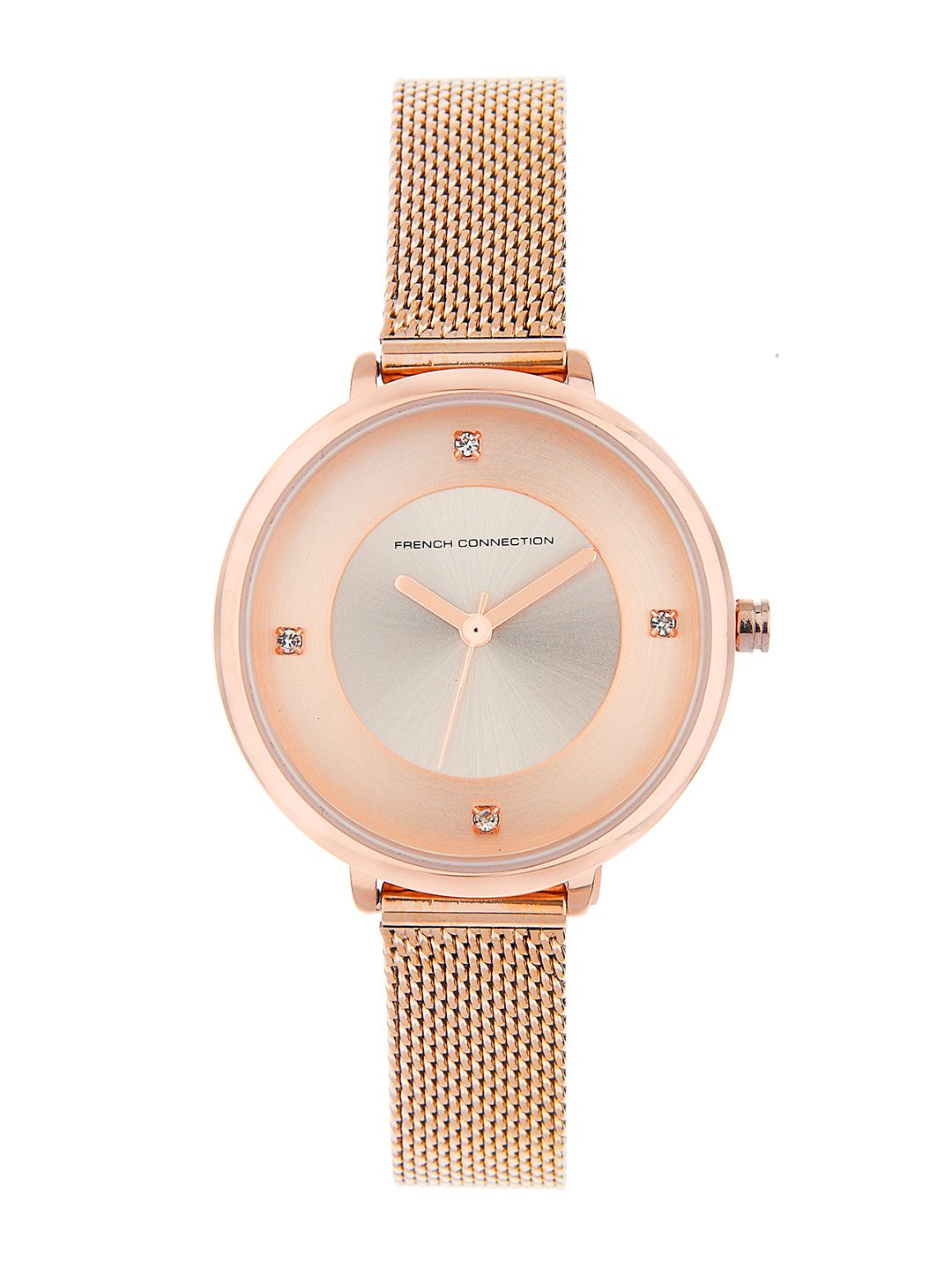 French Connection Women Rose Gold Analogue Watch FCN0007C Price in India