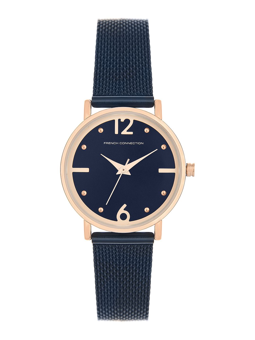 French Connection Women Navy Blue Analogue Watch FCN0006A Price in India