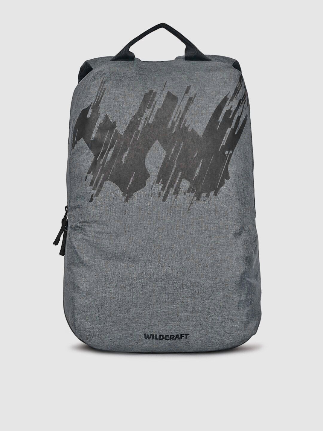 Wildcraft Unisex Black Brand Logo Backpack Price in India