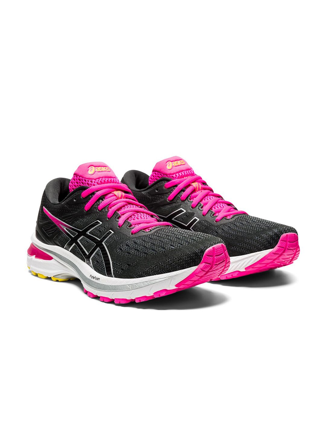 ASICS Women Black & Pink GT-2000 9 Running Shoes Price in India