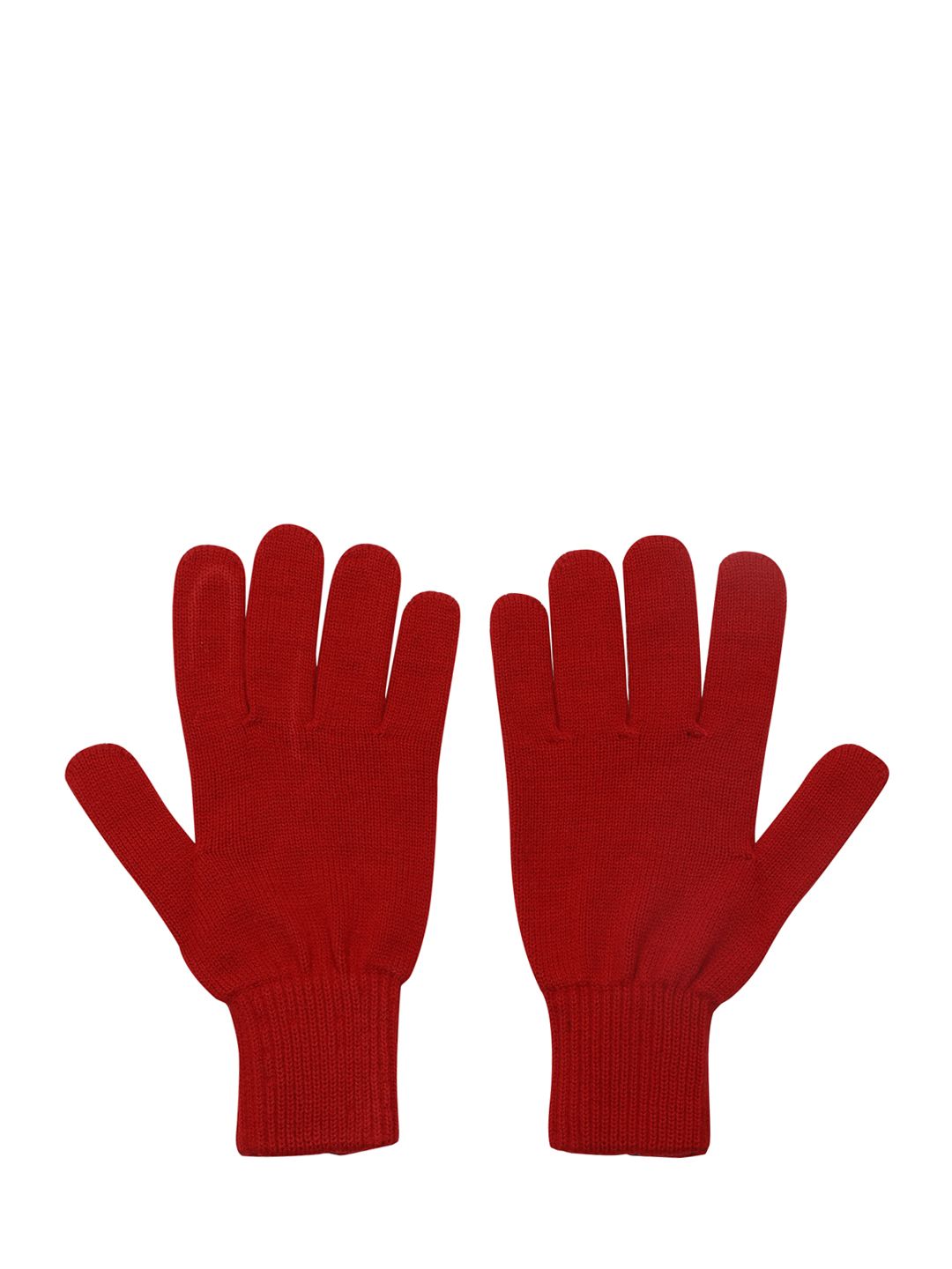 Buy Roadster Men Red Acrylic Gloves - Gloves for Women 12392972