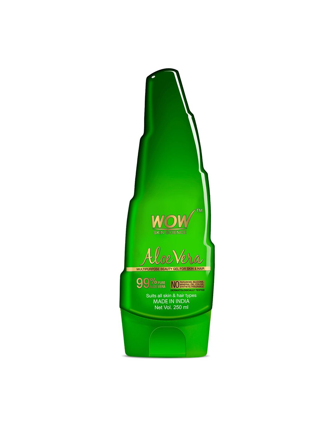 WOW SKIN SCIENCE WOW SKIN SCIENCE 99% Pure Aloe Vera Gel for Skin and Hair - 250 ml