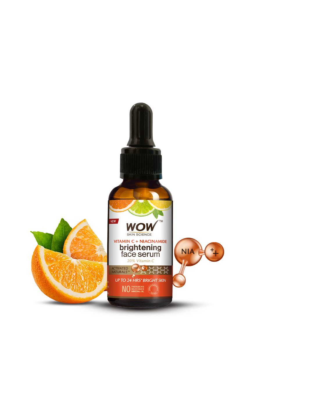 WOW SKIN SCIENCE Vitamin C Serum for Whitenening, Brightening & Hyperpigmentation-30ml