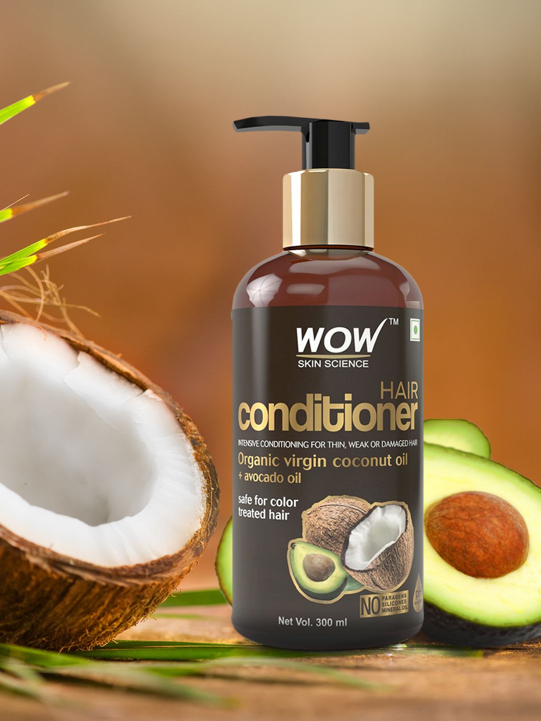 WOW SKIN SCIENCE Coconut Milk Conditioner For Dry/Frizzy Hair with Dht Blockers - 300 ml Price in India