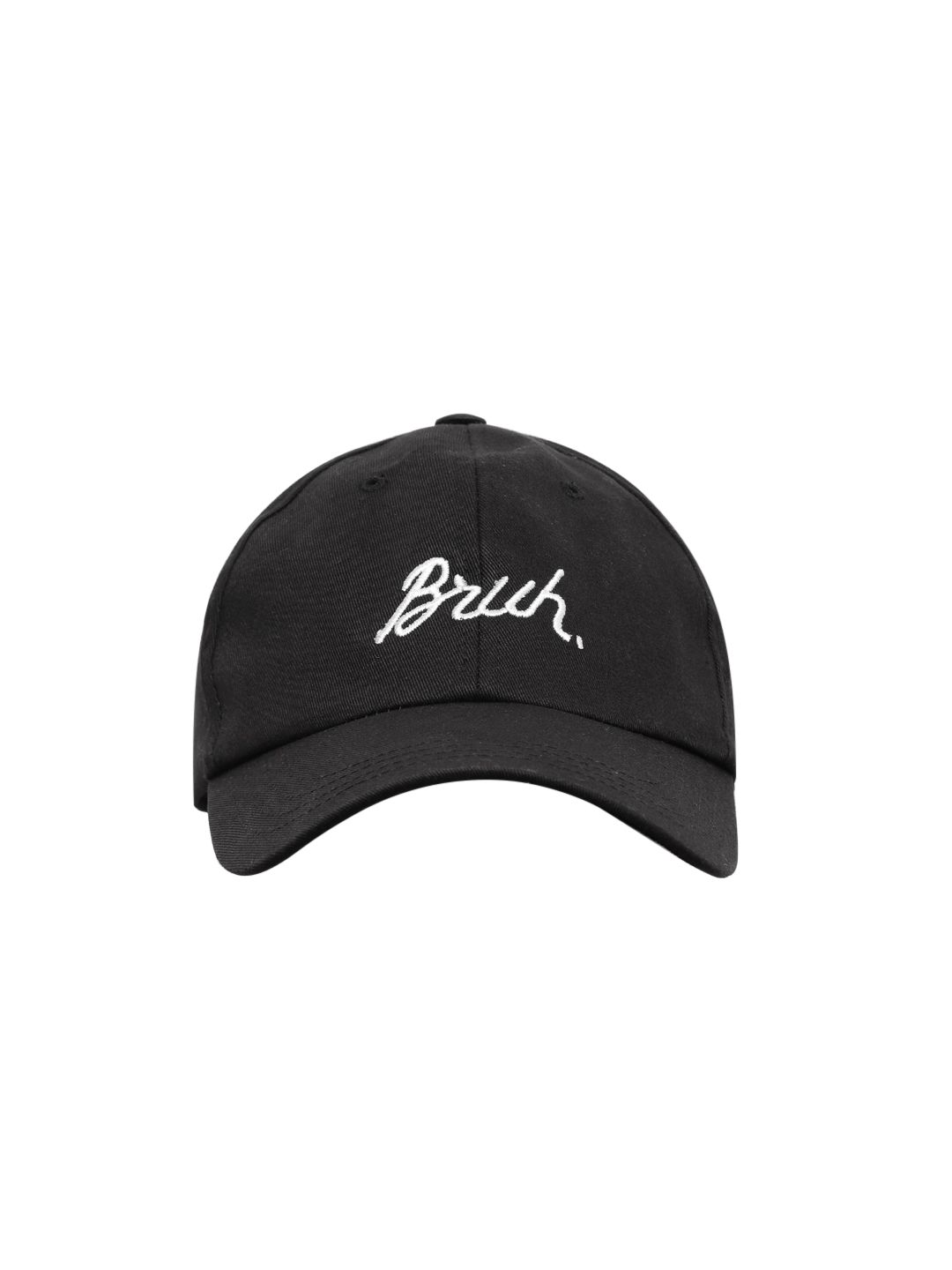 Blueberry Unisex Black & White Embroidered Baseball Cap Price in India