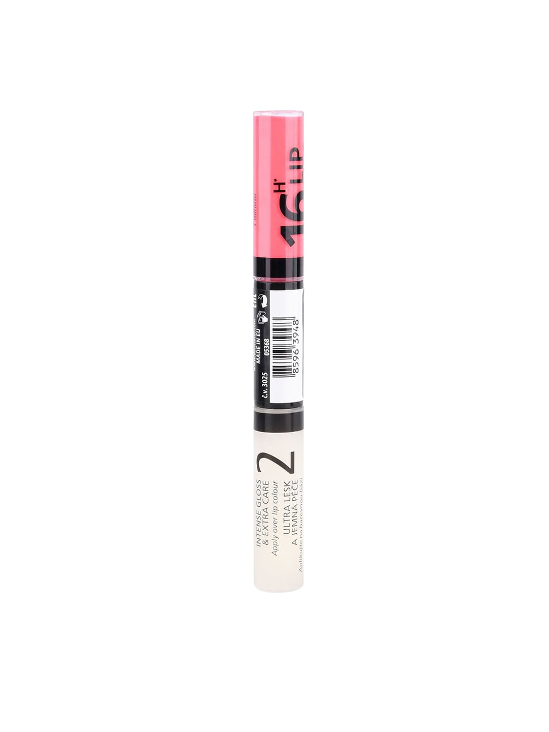 Dermacol Pink 3025 16H Longlasting Lip Colour & Intense Care & Extra Lip Gloss 3 ml 4.1 ml Price in India