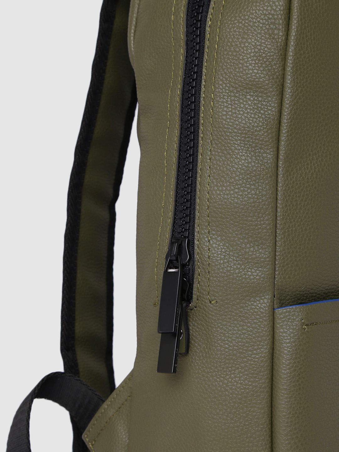 Buy Calvin Klein Men Olive Green Solid Backpack - Backpacks  display picture 2
