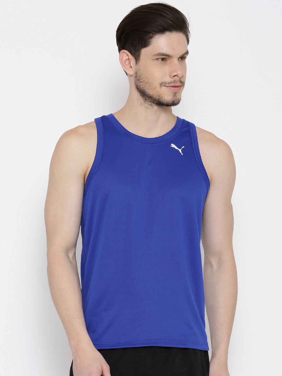 puma sleeveless t shirt india