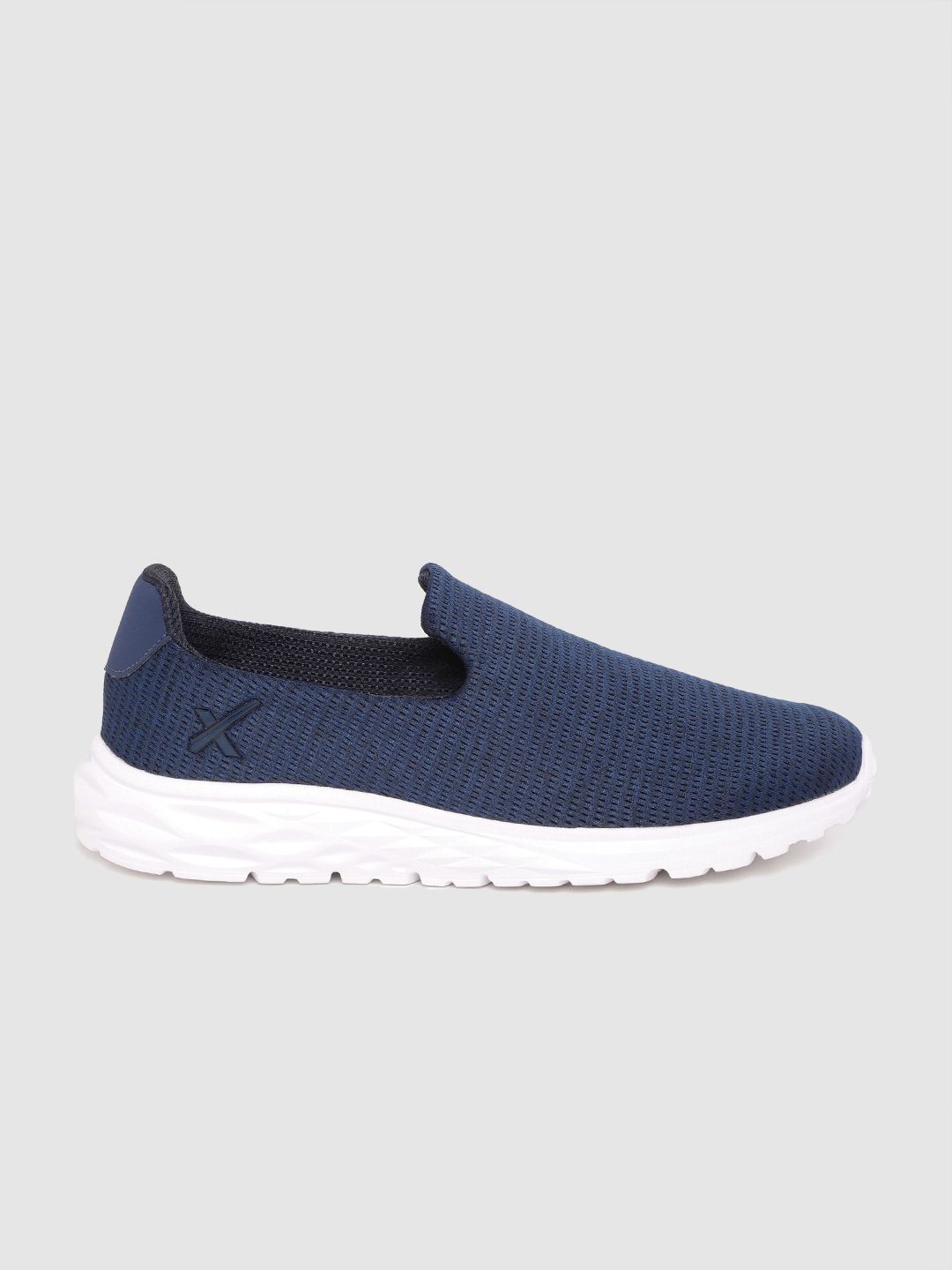 HRX by Hrithik Roshan Men Navy Blue Solid Soft Walk Slip-on Shoe