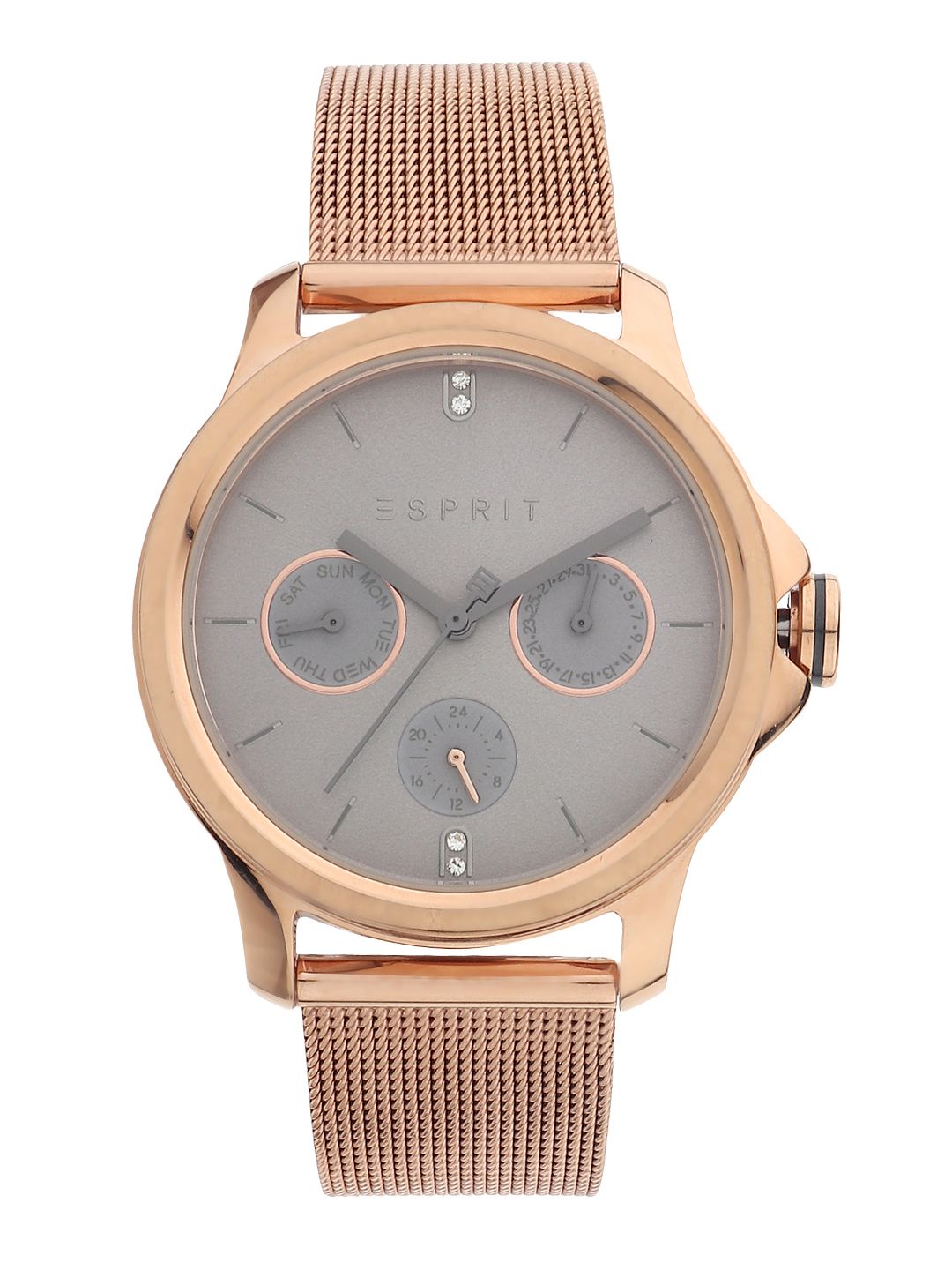 ESPRIT Women Rose Gold-Toned Analogue Watch ES1L145M0095 Price in India
