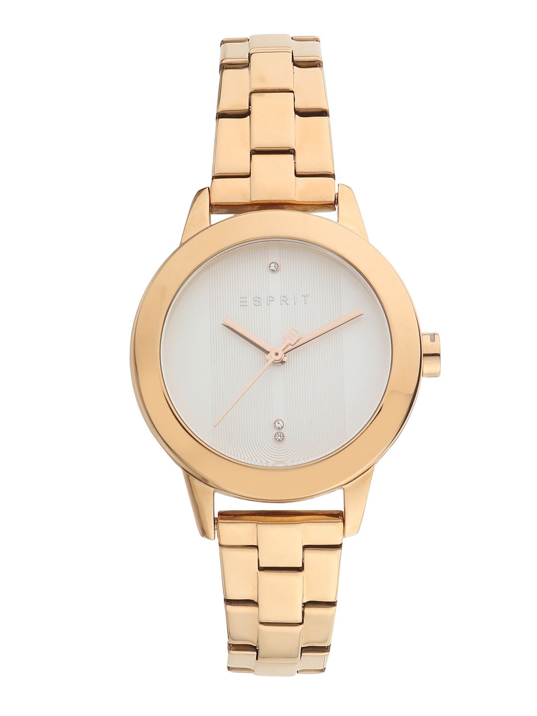 ESPRIT Women Off-White Solid Analogue Watch ES1L105M0295 Price in India