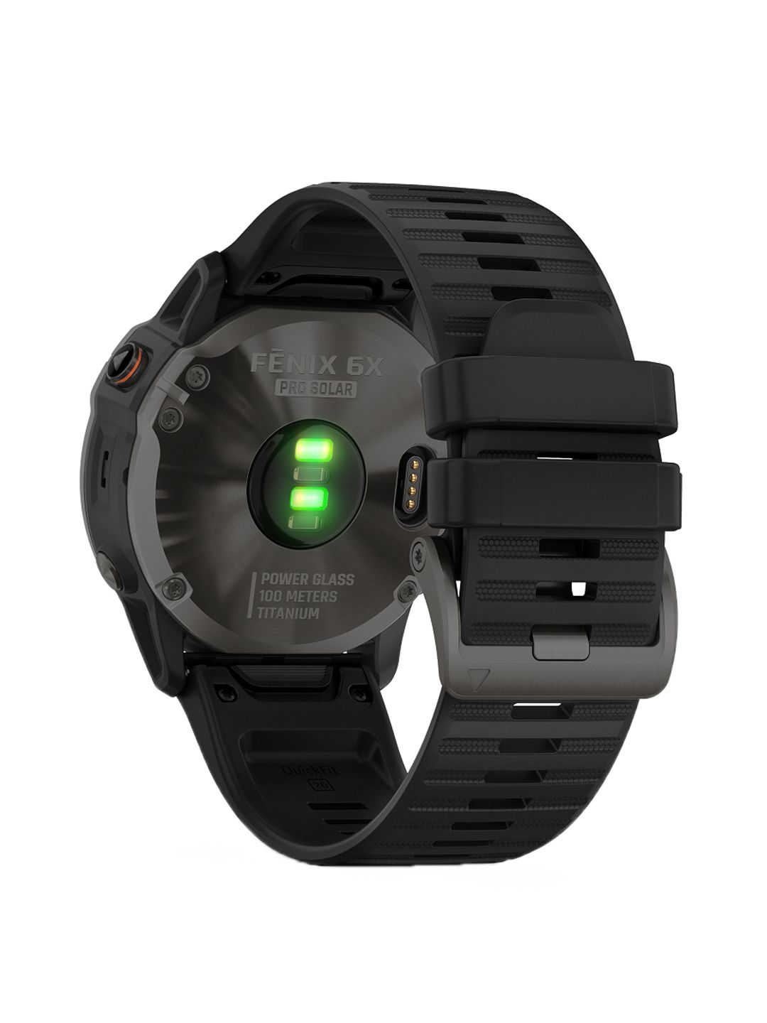 Buy Garmin Unisex Black Fenix 6X Pro Solar Sustainable Titanium