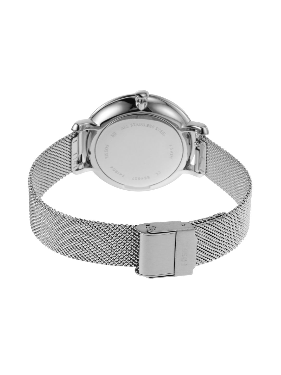 Off-White Textured Analogue Watch ES4627