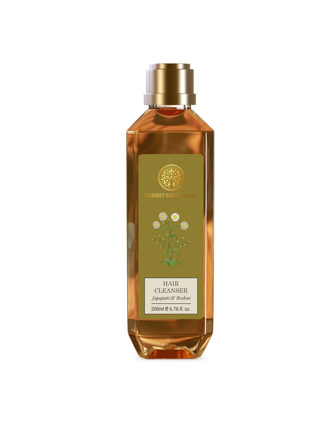 Forest Essentials Unisex Hair Cleanser Japapatti & Brahmi 200ml shampoo Price in India