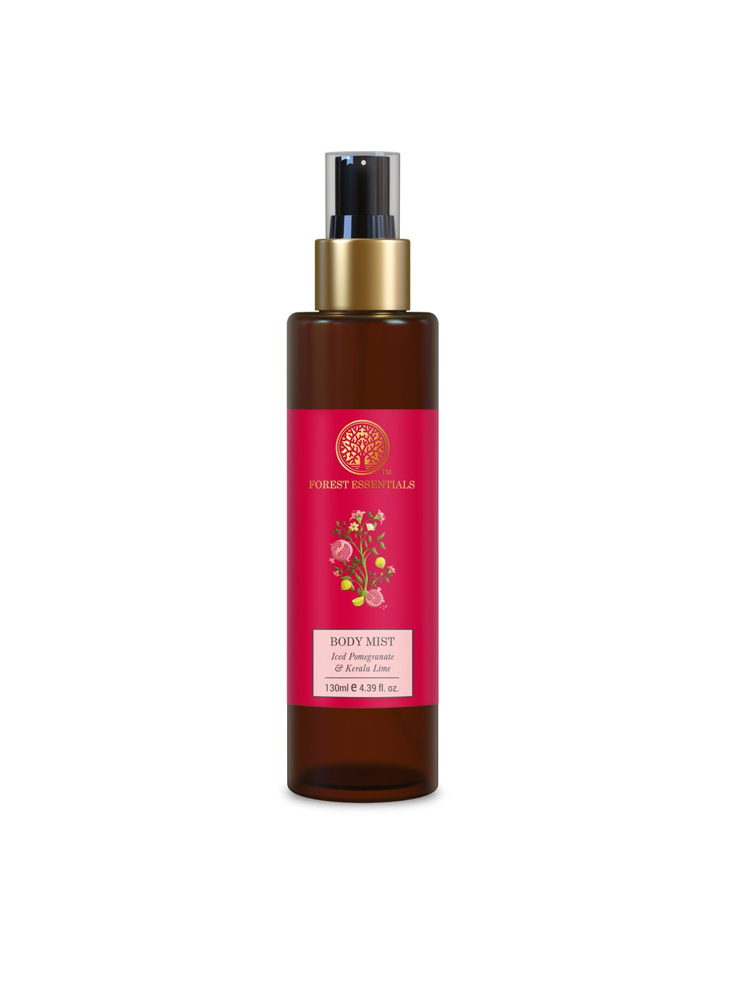 Forest Essentials Body Mist Iced Pomegranate & Kerala Lime spray 130ml Price in India