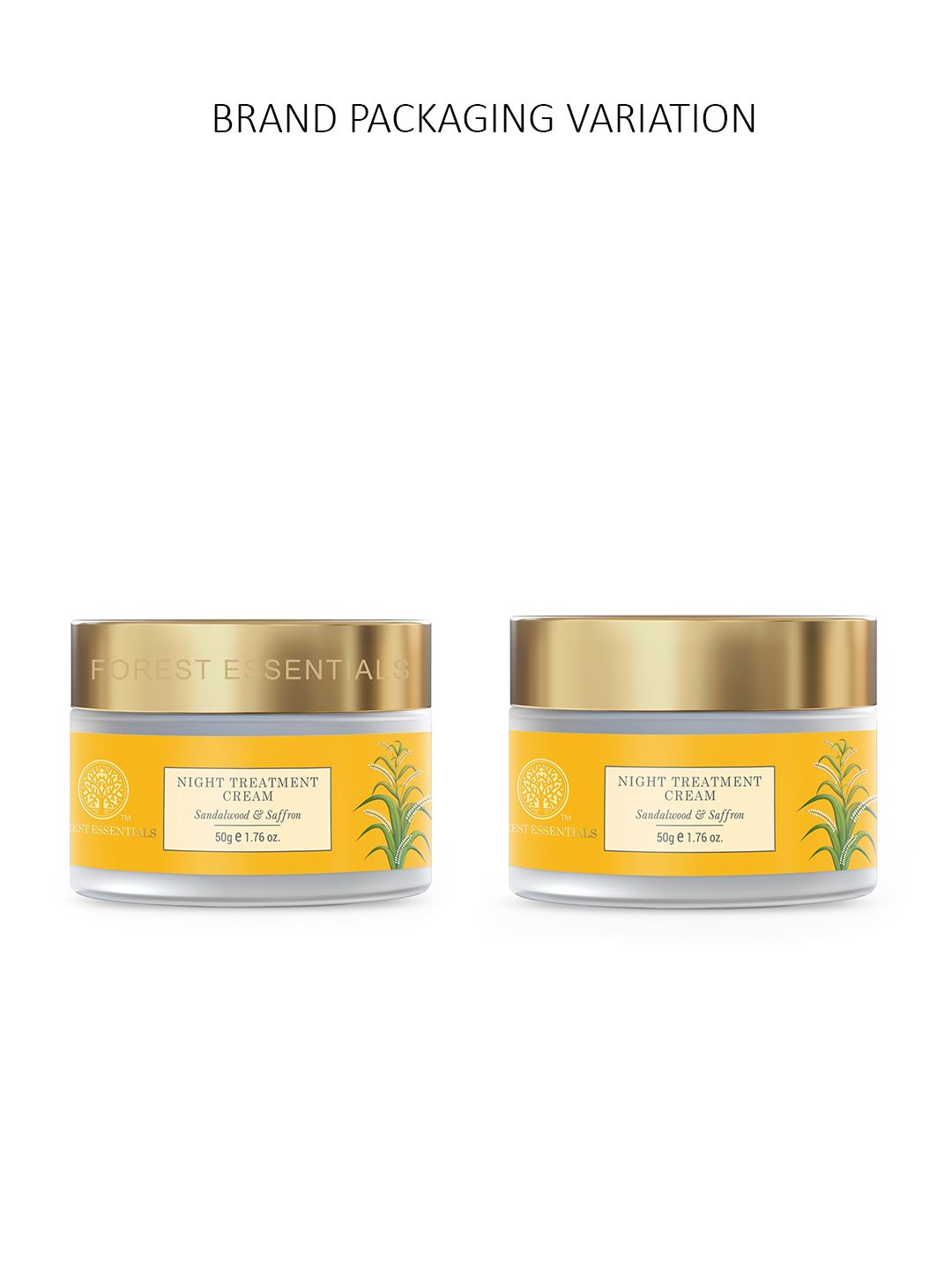 Forest Essentials Night Treatment Cream Sandalwood & Saffron 50g Price in India