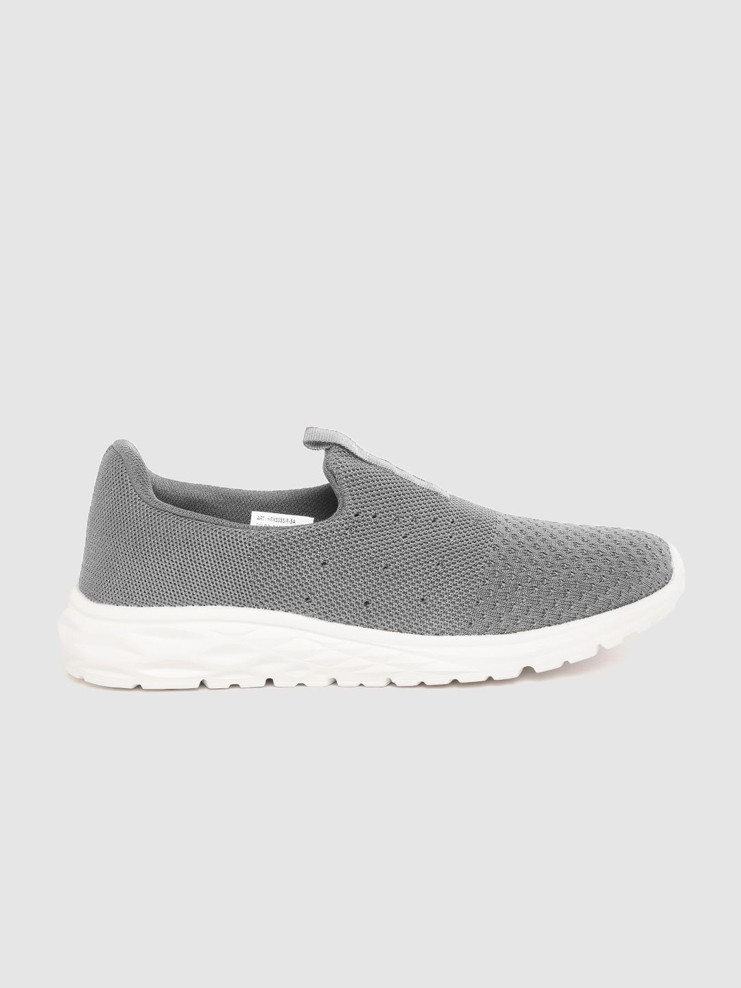 HRX by Hrithik Roshan Men Grey Soft Walk Slip-on Shoes