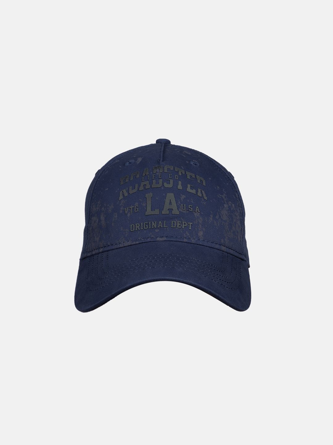 Roadster Unisex Navy Blue Printed Baseball Cap Price in India