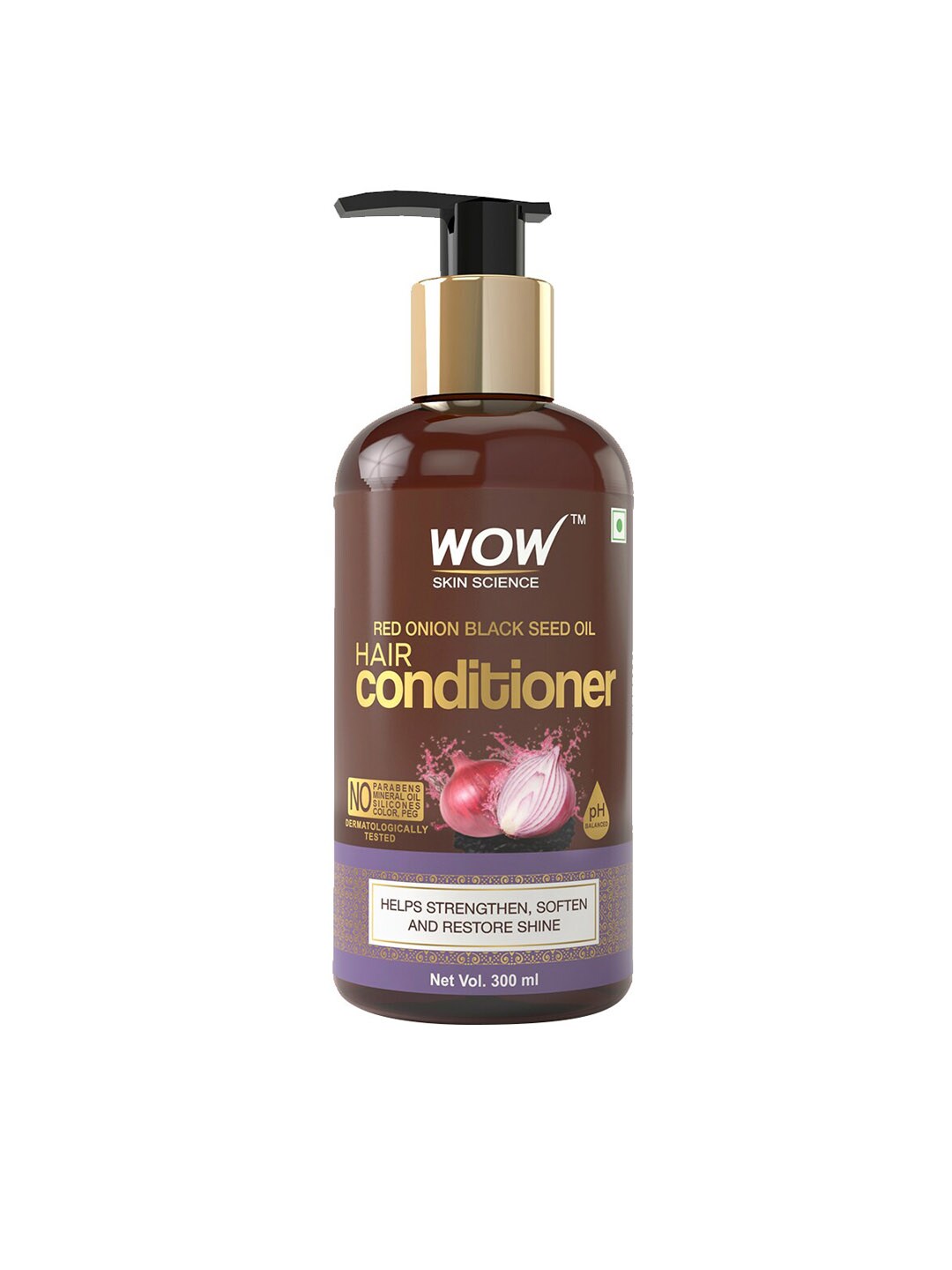 WOW SKIN SCIENCE Onion Black Seed Oil Hair Conditioner 300 ml Price in India