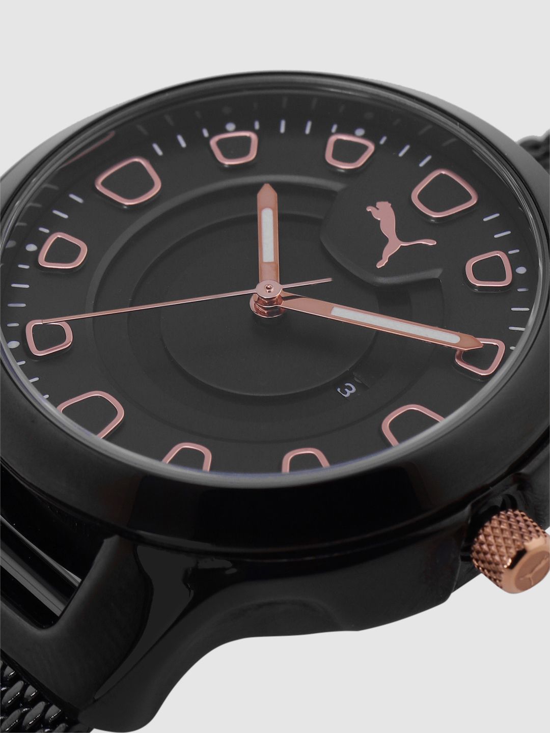 Buy Puma Women Black Reset V1 Analogue Watch P1010 - Watches  display picture 2
