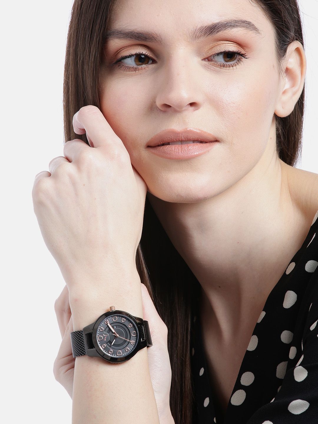Buy Puma Women Black Reset V1 Analogue Watch P1010 - Watches  display picture 3