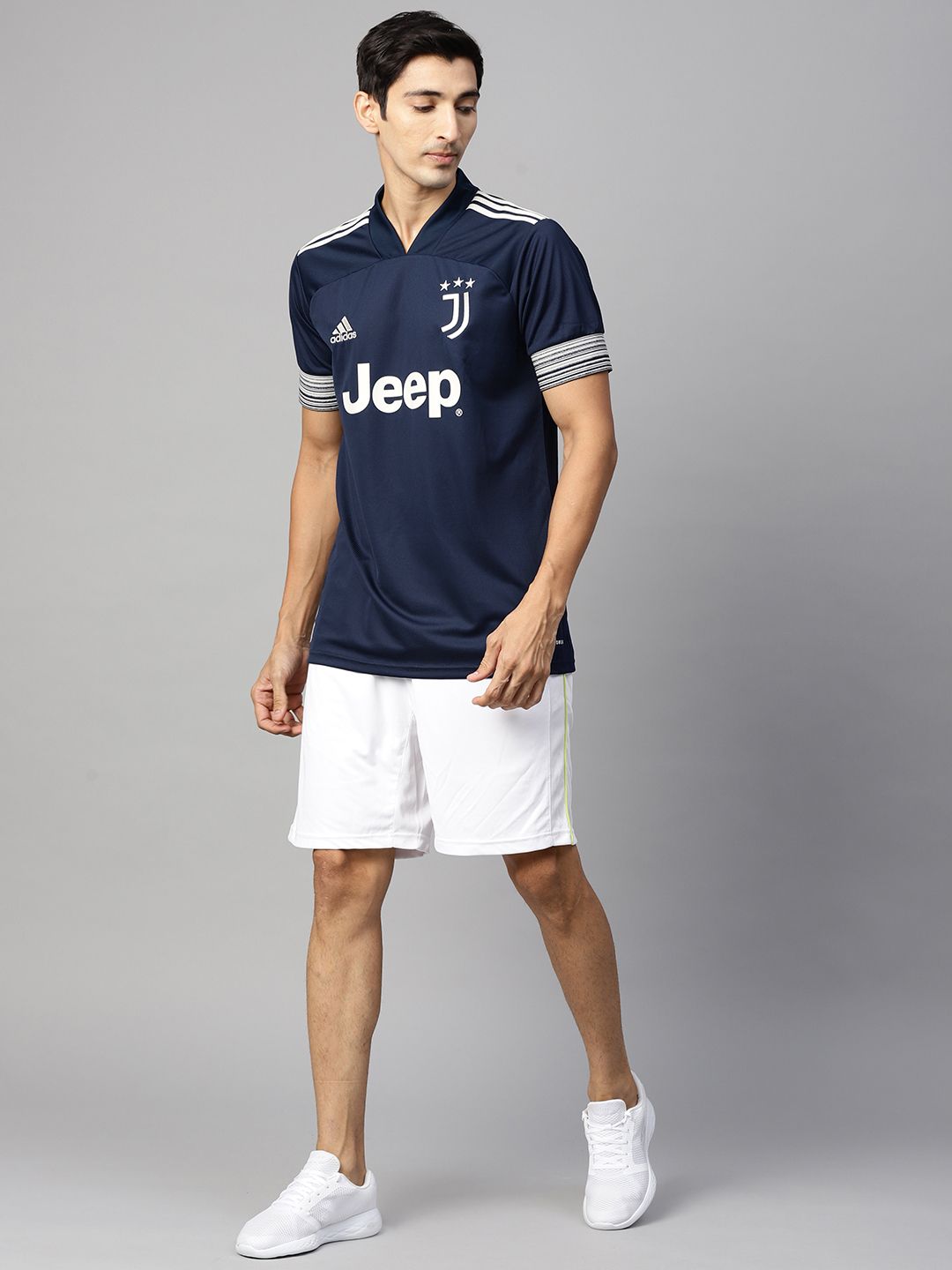Buy ADIDAS Men Navy Printed Juventus 20/21 Away Soccer Football
