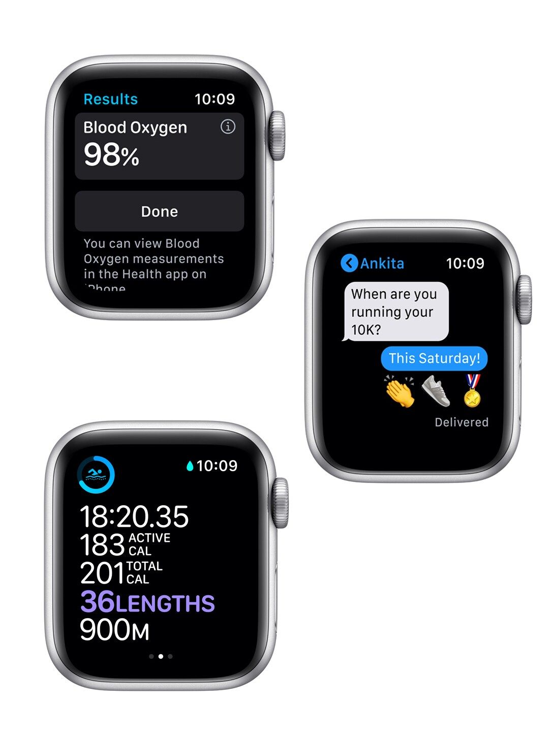 Buy Apple Watch Series 6-GPS + Cellular, 40mm- Silver Aluminium