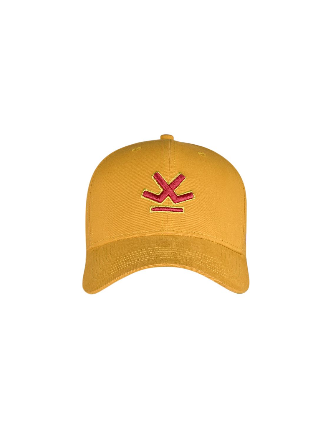 WROGN Unisex Yellow Embroidered Baseball Cap Price in India