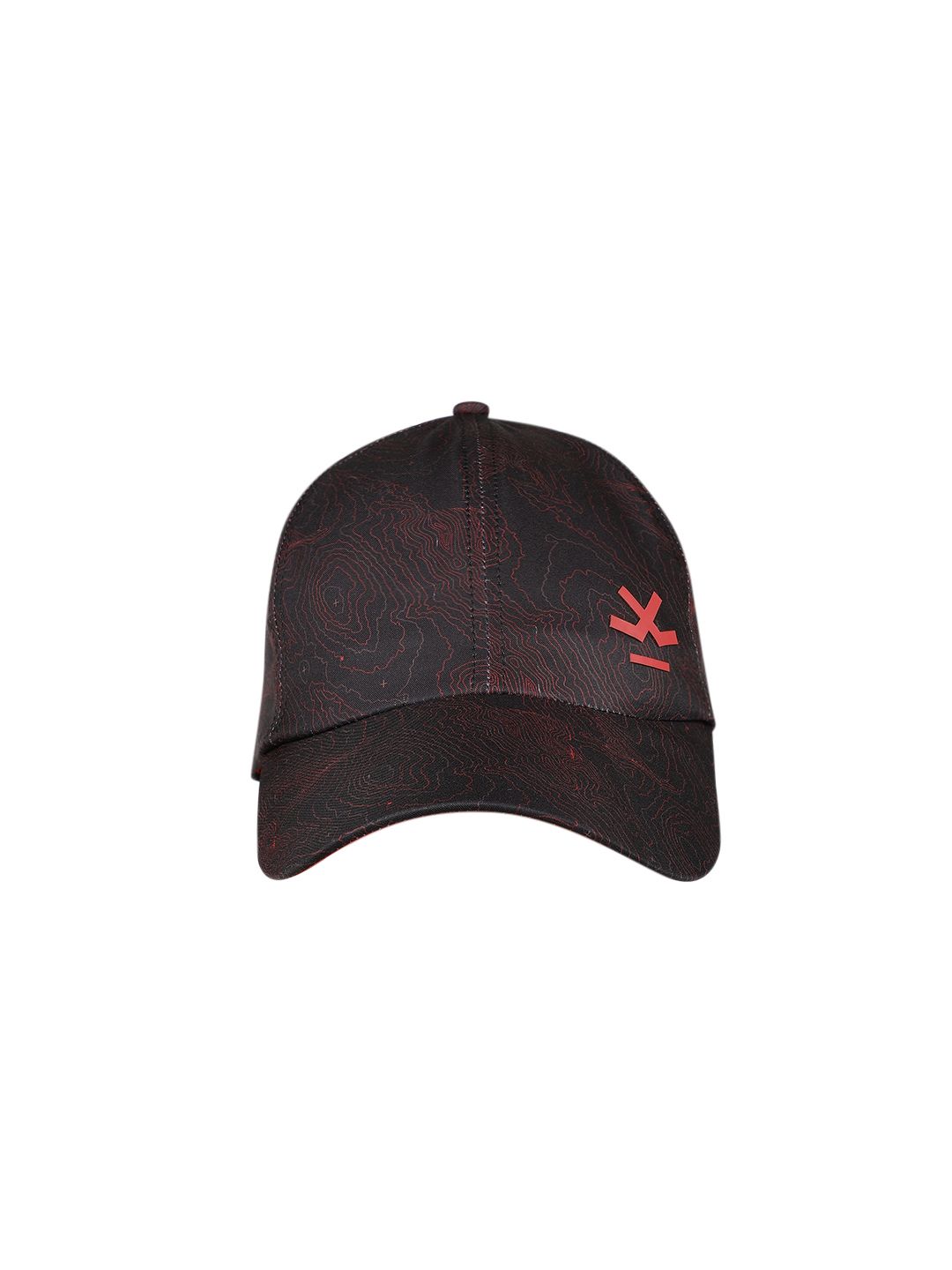 WROGN Unisex Black Printed Baseball Cap Price in India