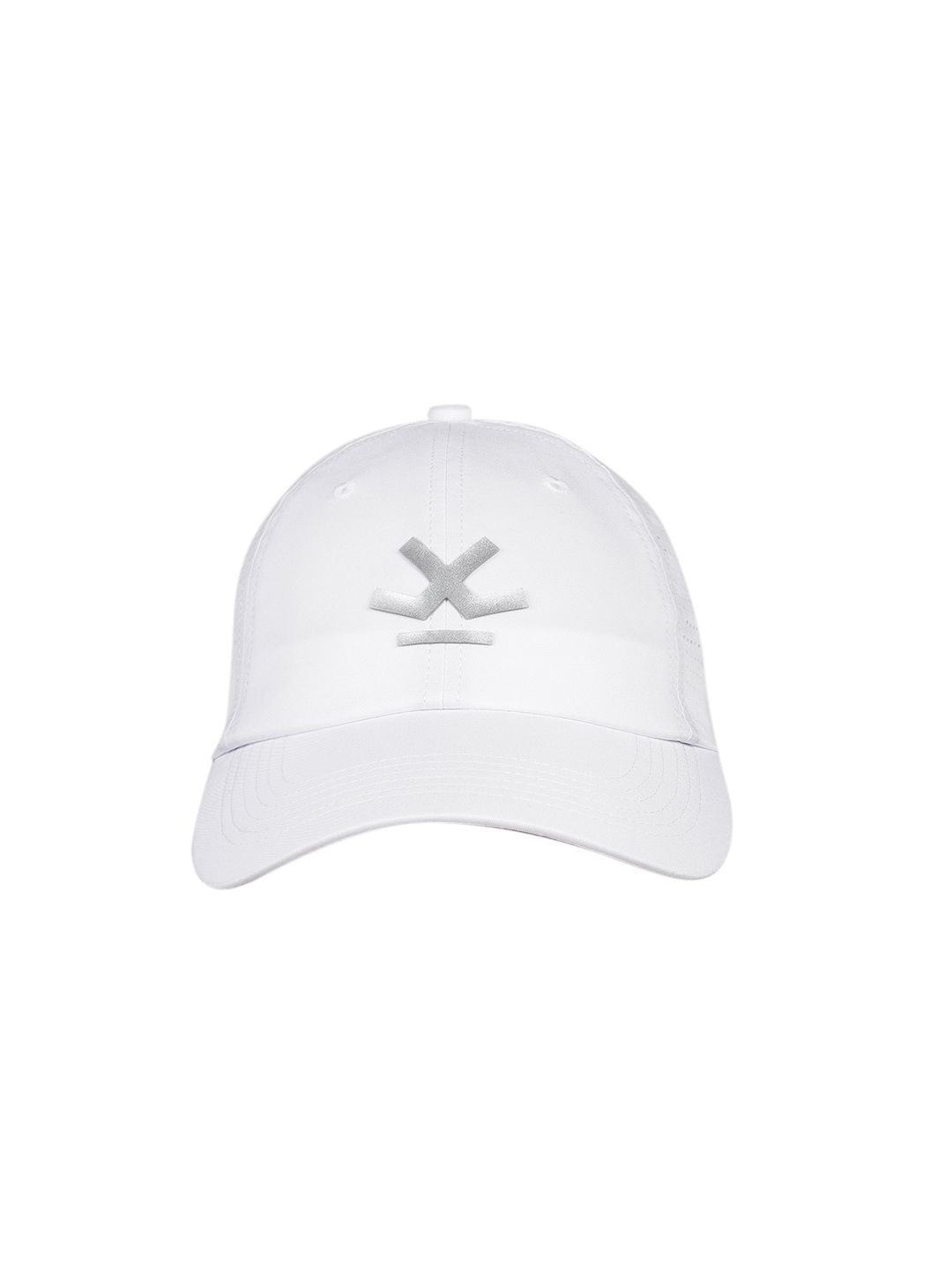 WROGN Unisex White Printed Baseball Cap Price in India