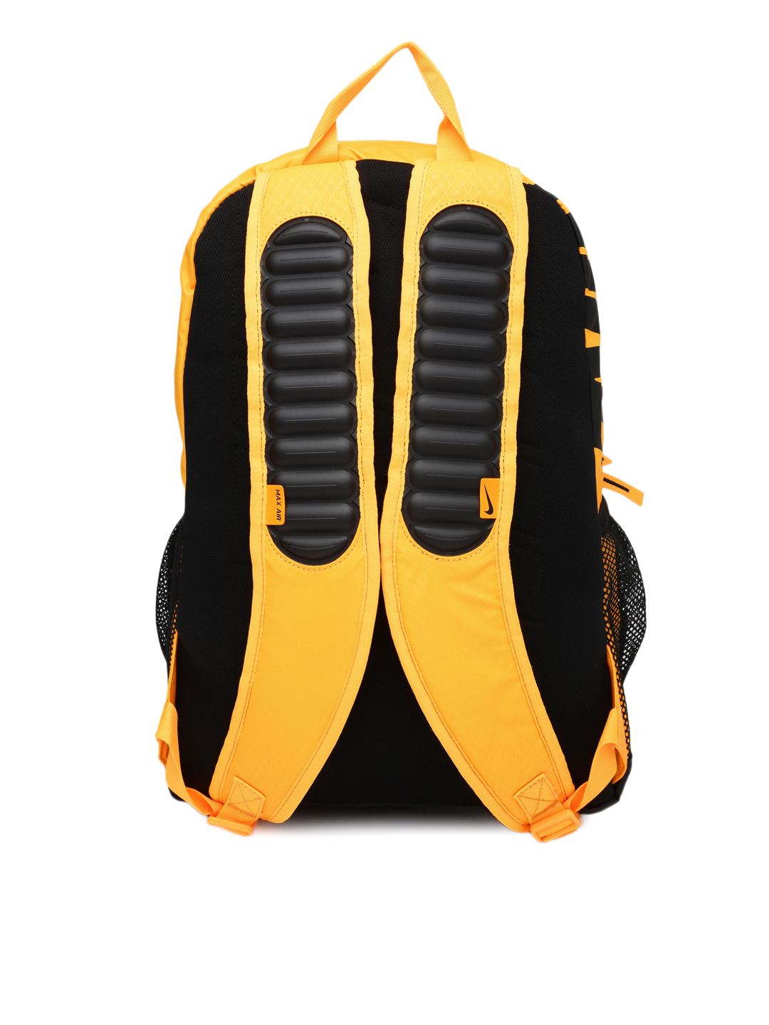 orange nike max air backpack