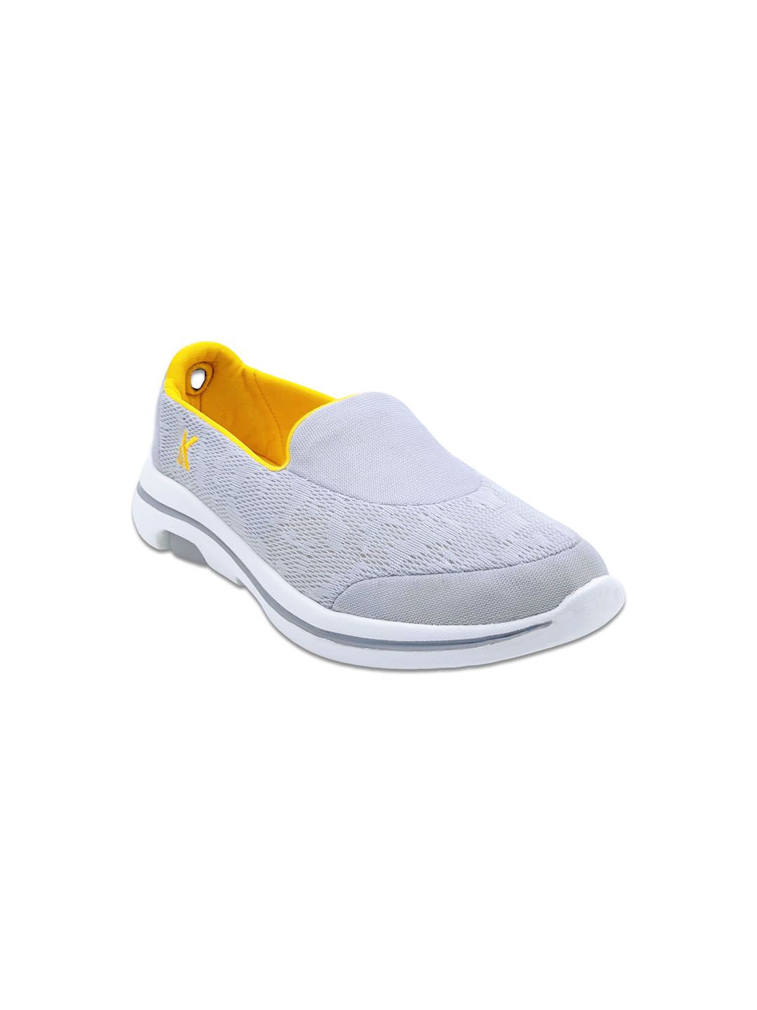 KazarMax Women Grey Slip-On Sneakers Price in India