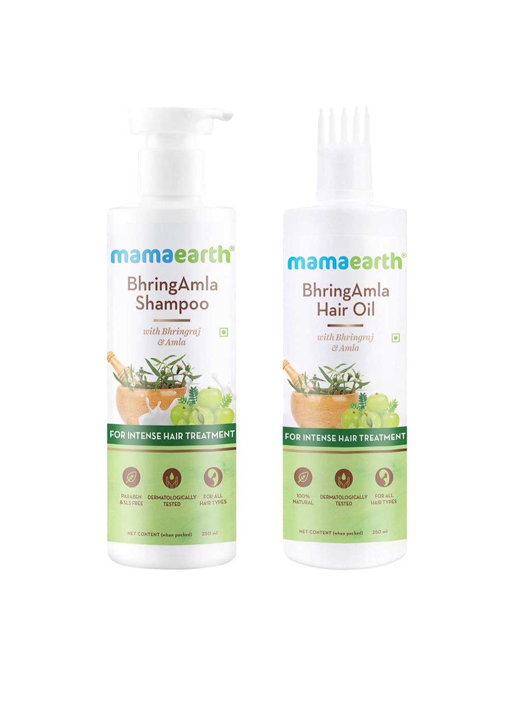 Mamaearth Set of Shampoo & Hair Oil Price in India