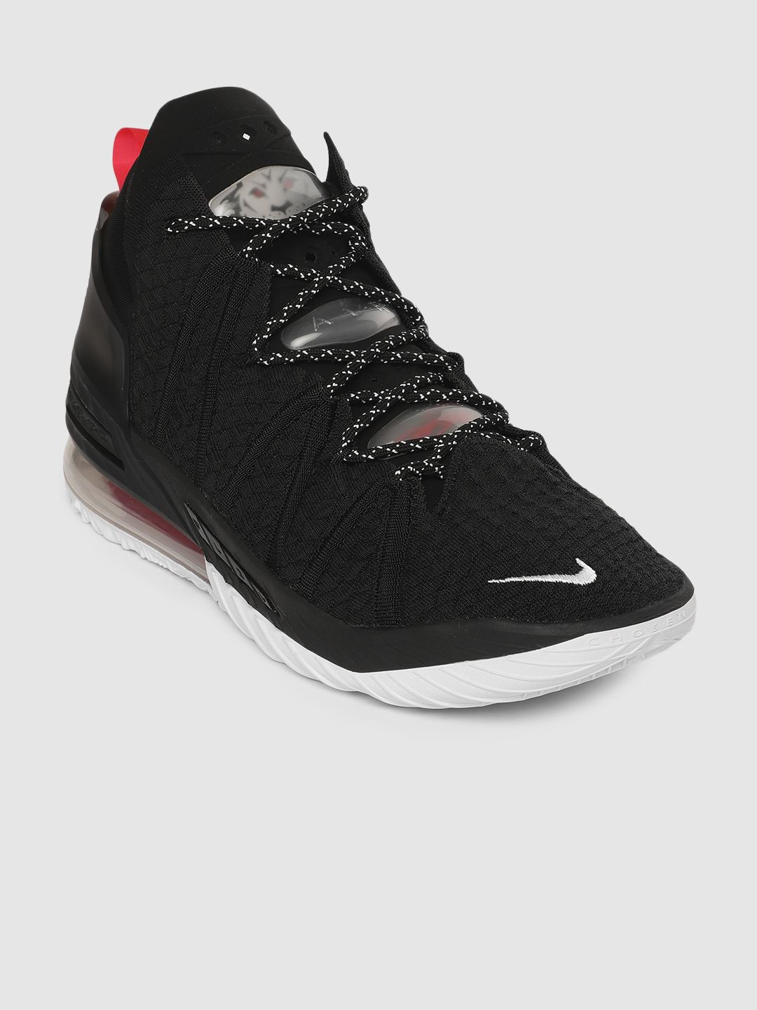 Nike Unisex Black LEBRON XVIII Basketball Shoes Price in India