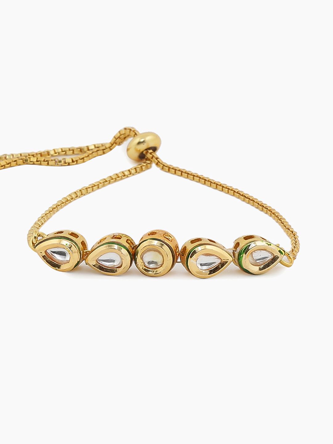Yellow Chimes Gold-Toned Bracelet Price in India