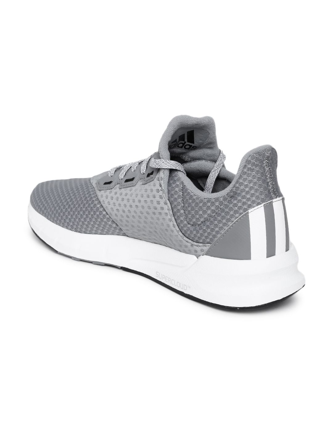 Adidas Falcon Elite 5 M Grey Supercloud Running Shoes Men\'s Size 9 Adidas Falcon Elite 5 M Black Grey Men main image 3