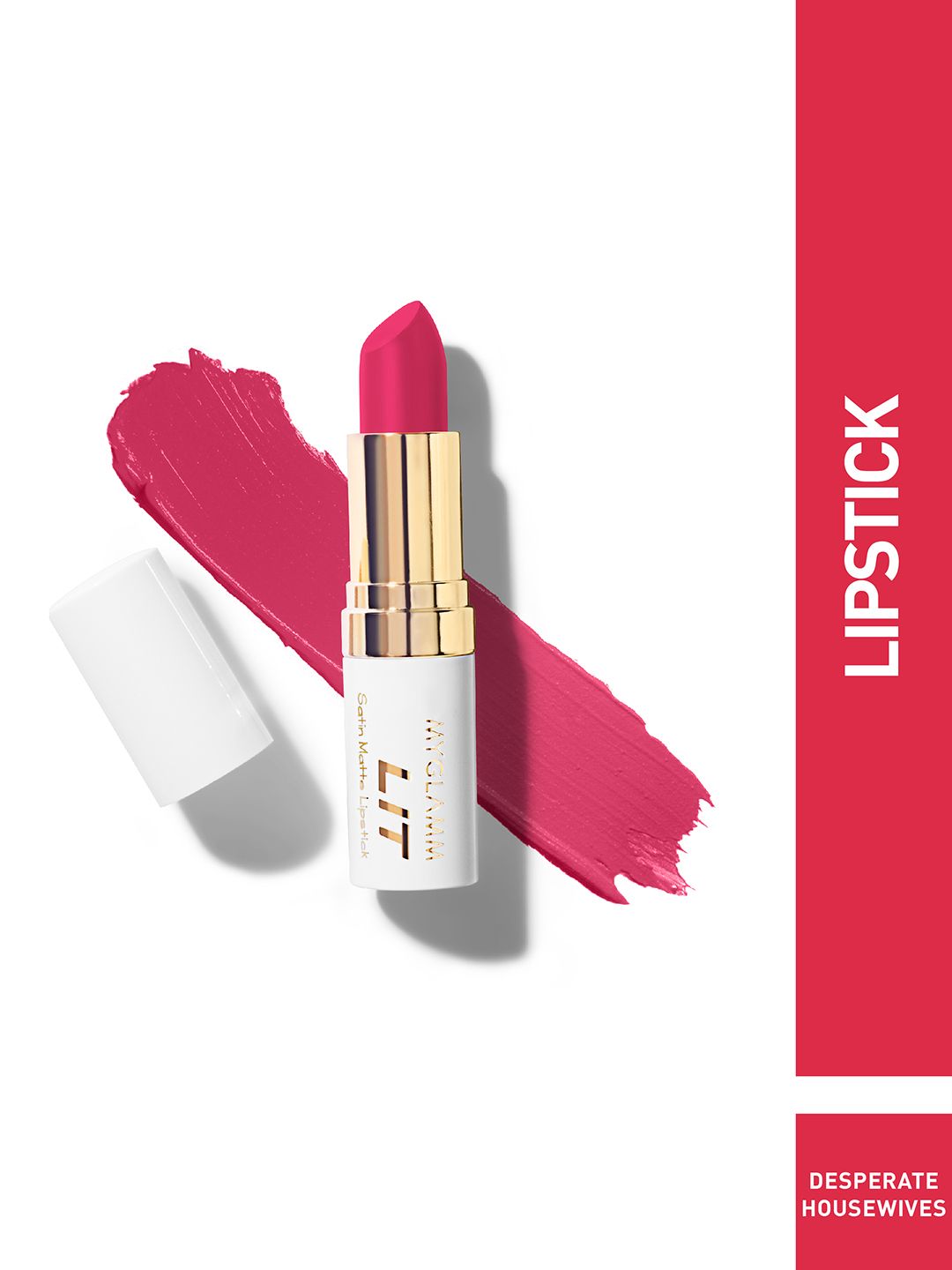 MyGlamm Lit Satin Matte Lipstick - Desperate Housewives Price in India