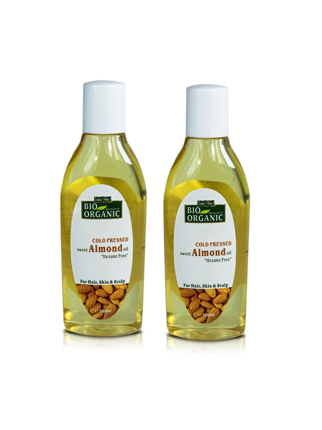 Indus valley Pack of 2 bio Organic Almond oil Price in India