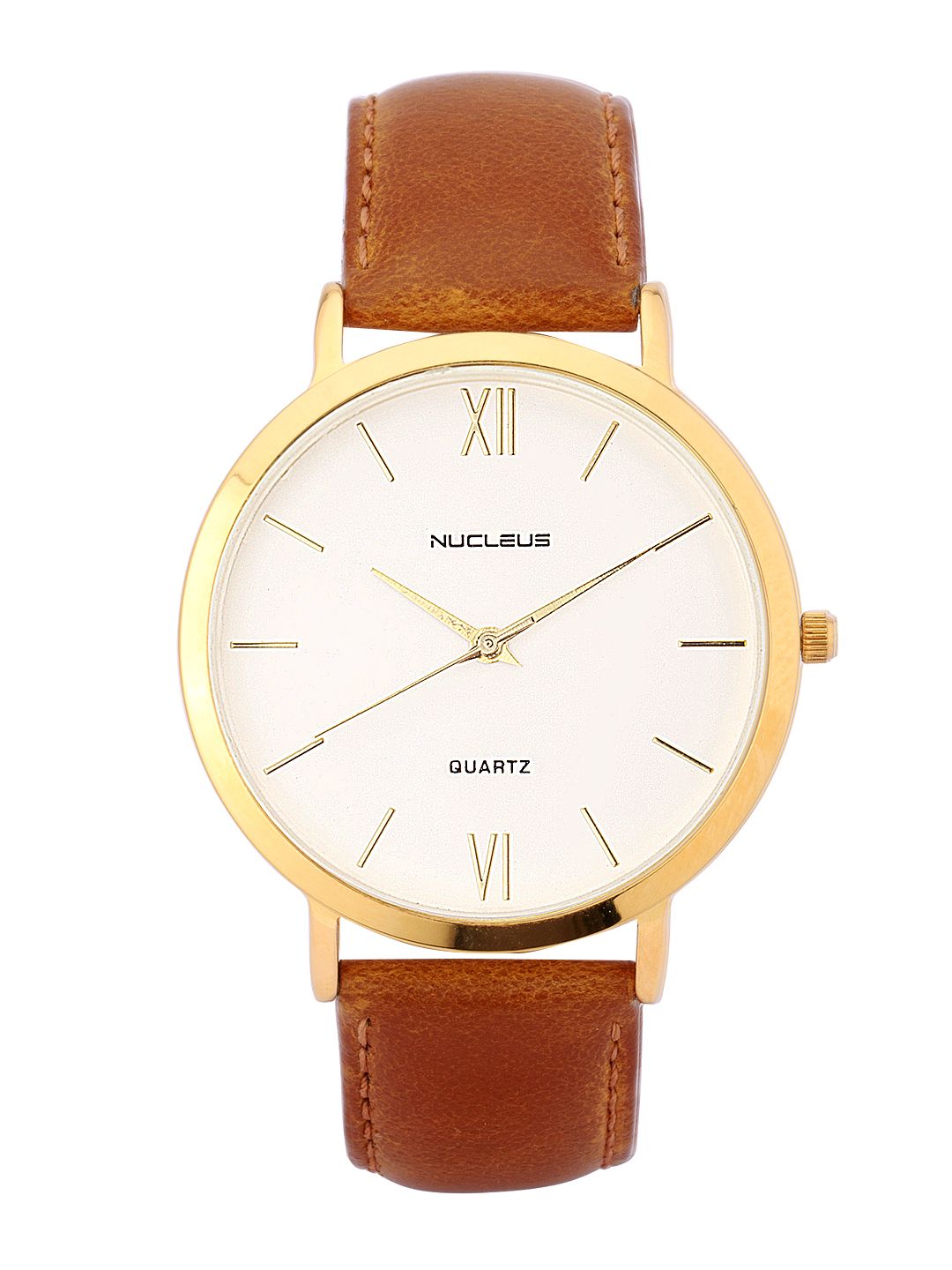 Nucleus Unisex White Dial Watch LGWB Price in India