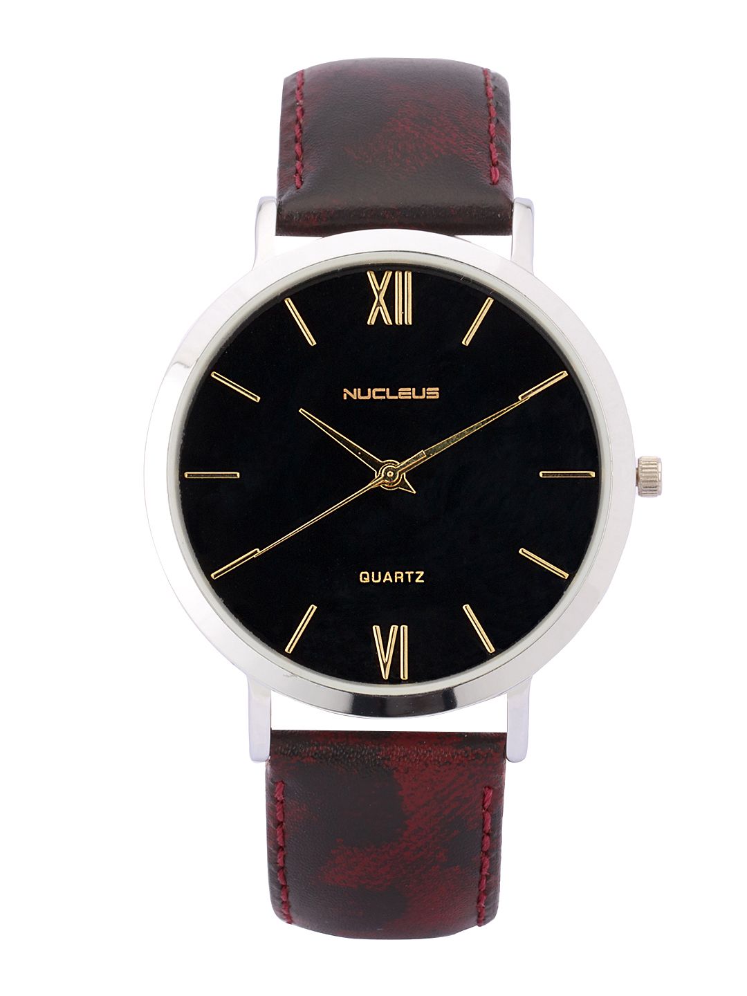 Nucleus Unisex Black Dial Watch LSBM Price in India