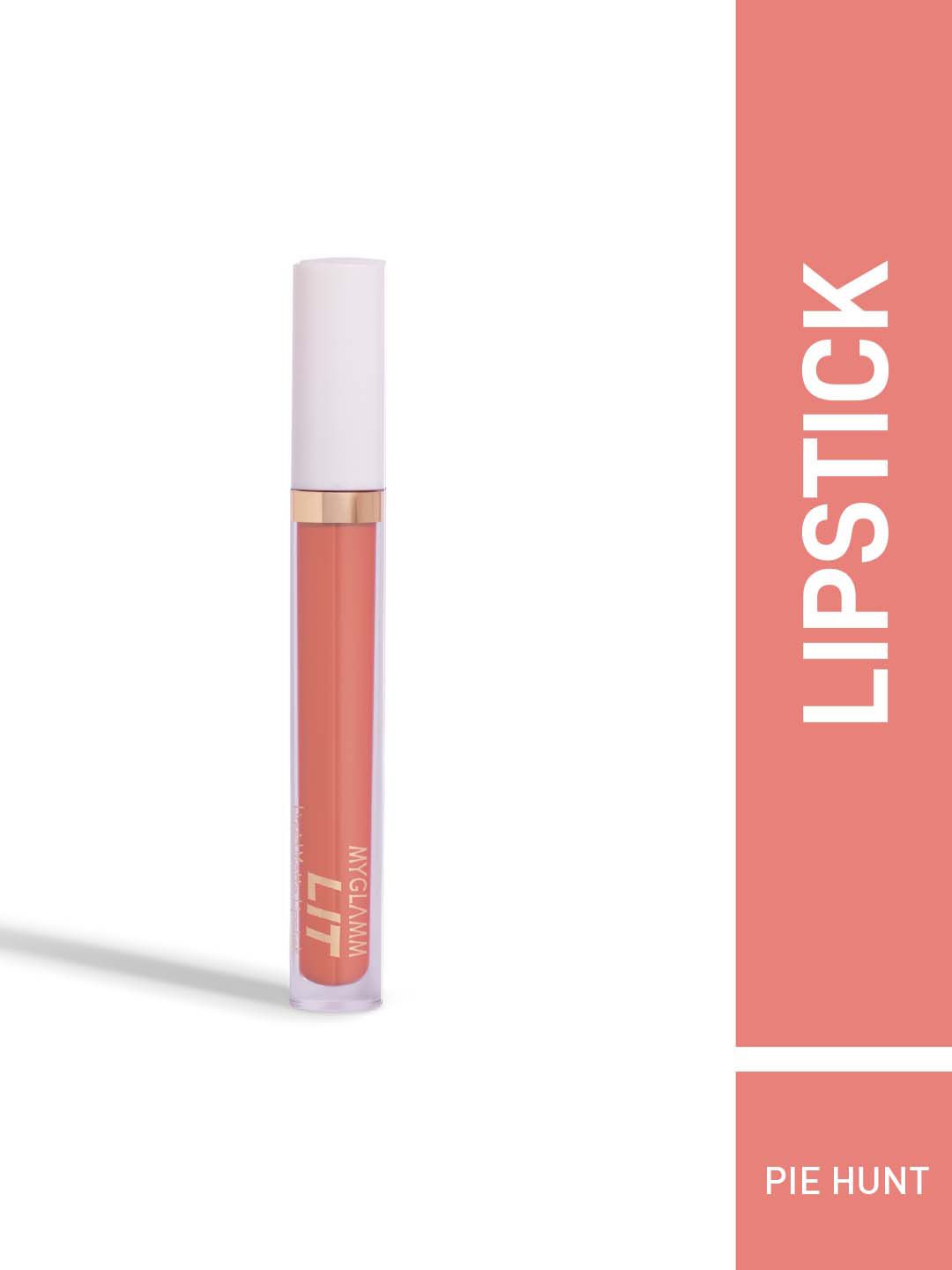 MyGlamm LIT Liquid Matte Lipstick-Pie Hunt-3ml Price in India