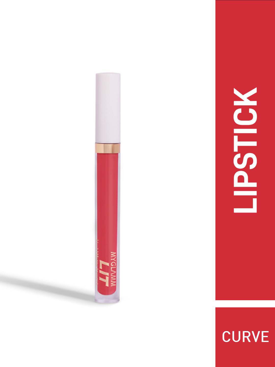 MyGlamm LIT Liquid Matte Lipstick-Curve-3ml Price in India