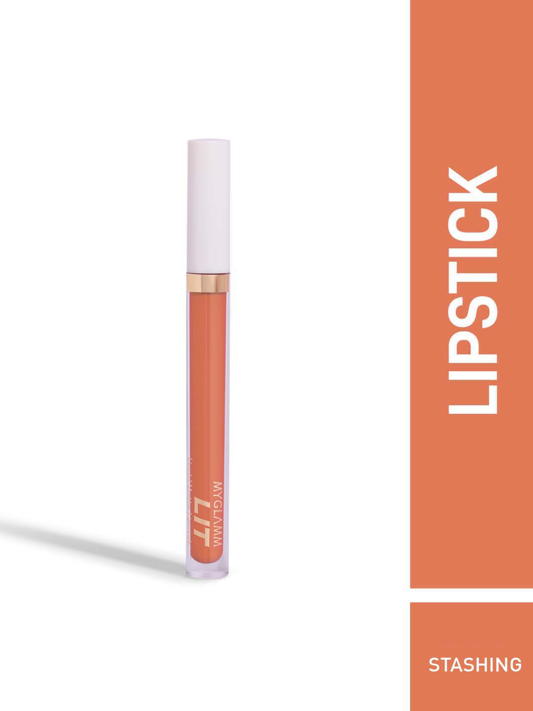 MyGlamm LIT Liquid Matte Lipstick-Stashing-3ml Price in India