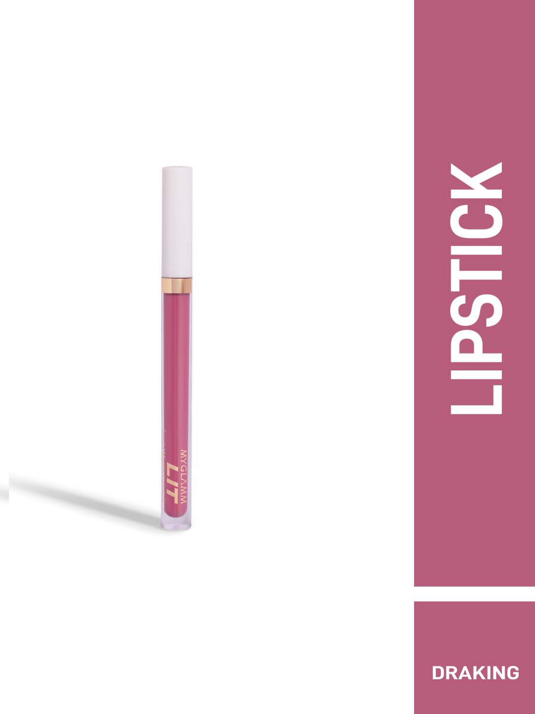 MyGlamm LIT Liquid Matte Lipstick-Draking-3ml Price in India